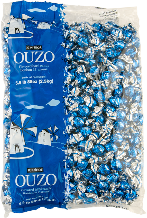 Ouzo Flavored Candy 2.5 Kg