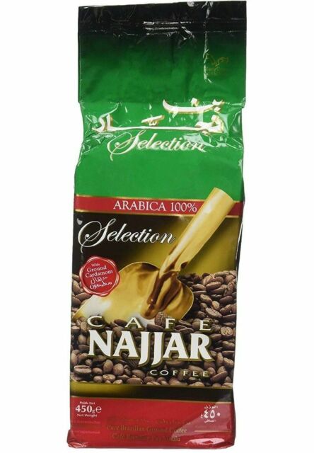Turkish Style Najjar Ground Coffee with Cardamom 16 oz