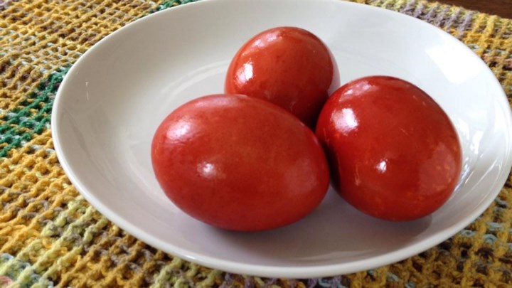 Red Easter Egg Dye